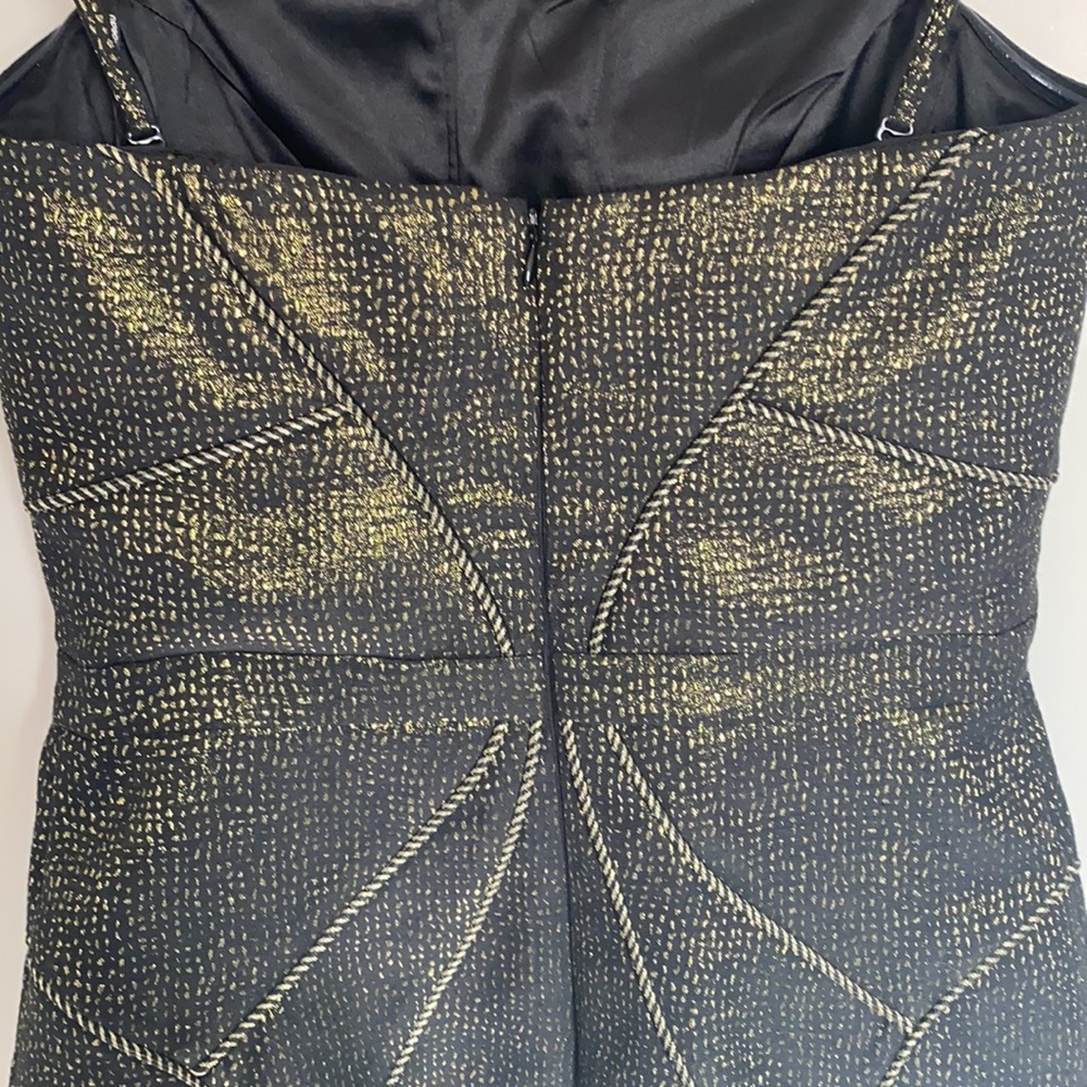Honey & Beau Metallic/Shimmer Bodycon Dress AU 10 - Picture 7 of 11